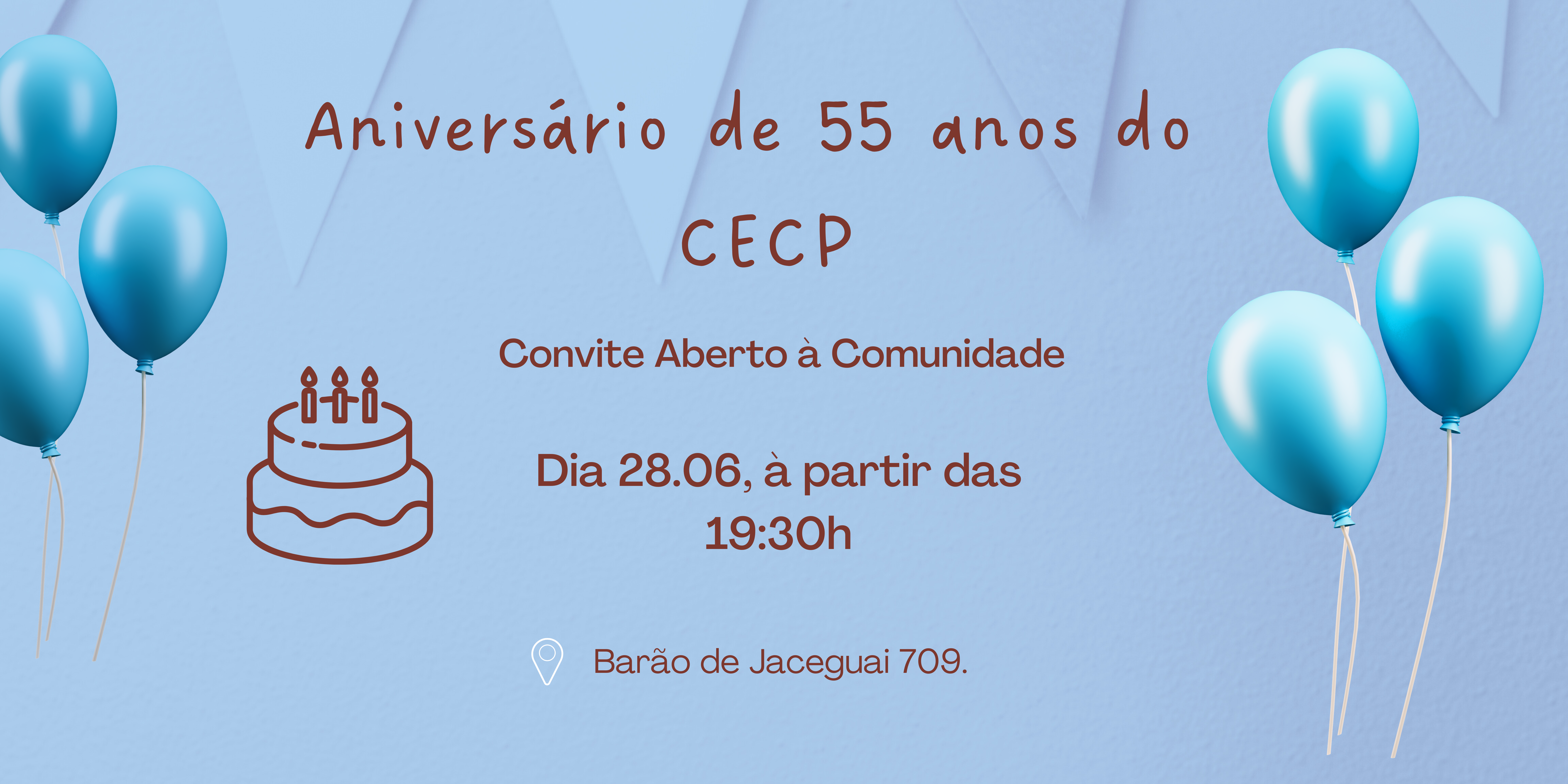 E V E N T O –  Aniversário do CECP