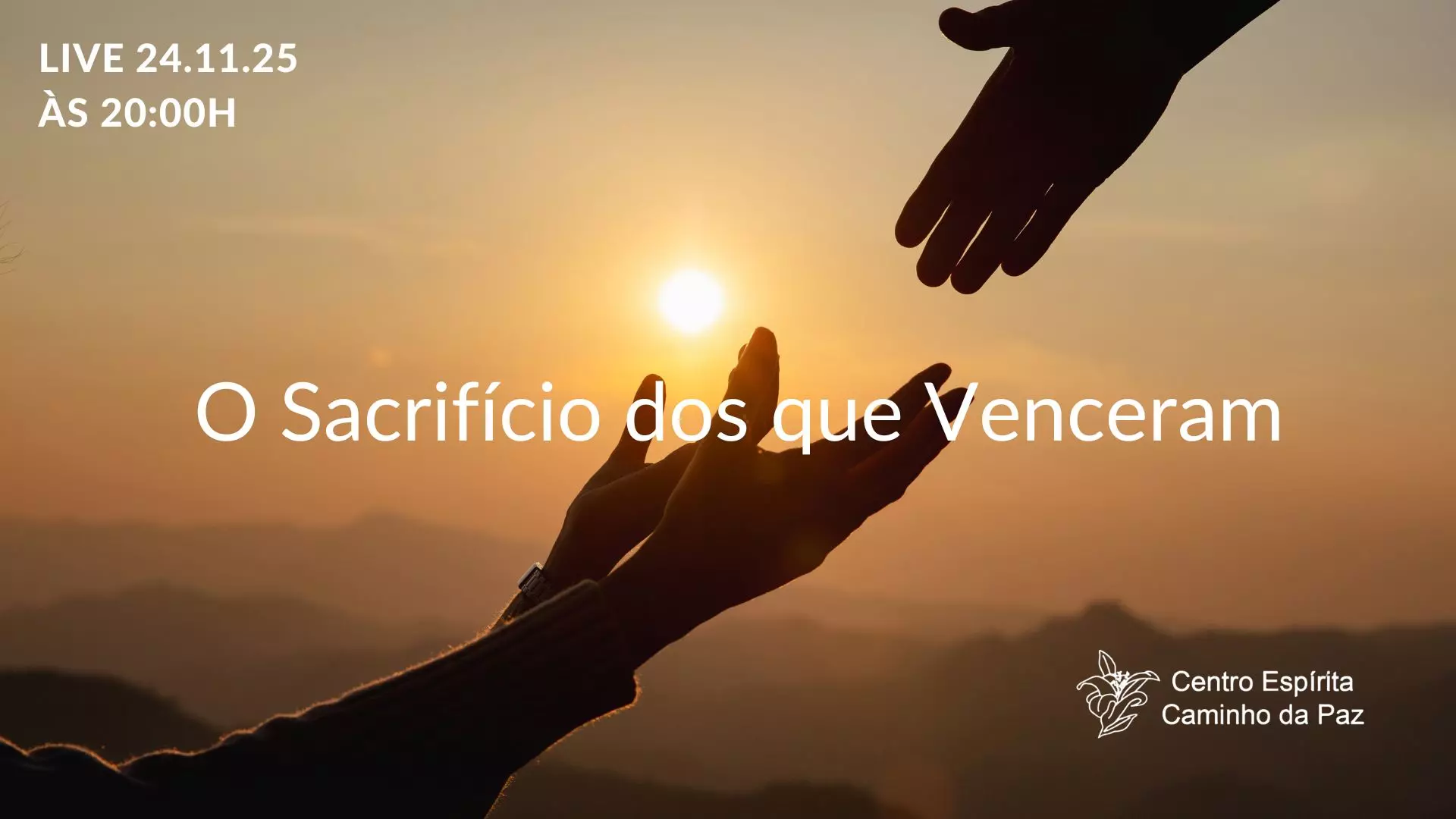 O sacrifício dos que venceram